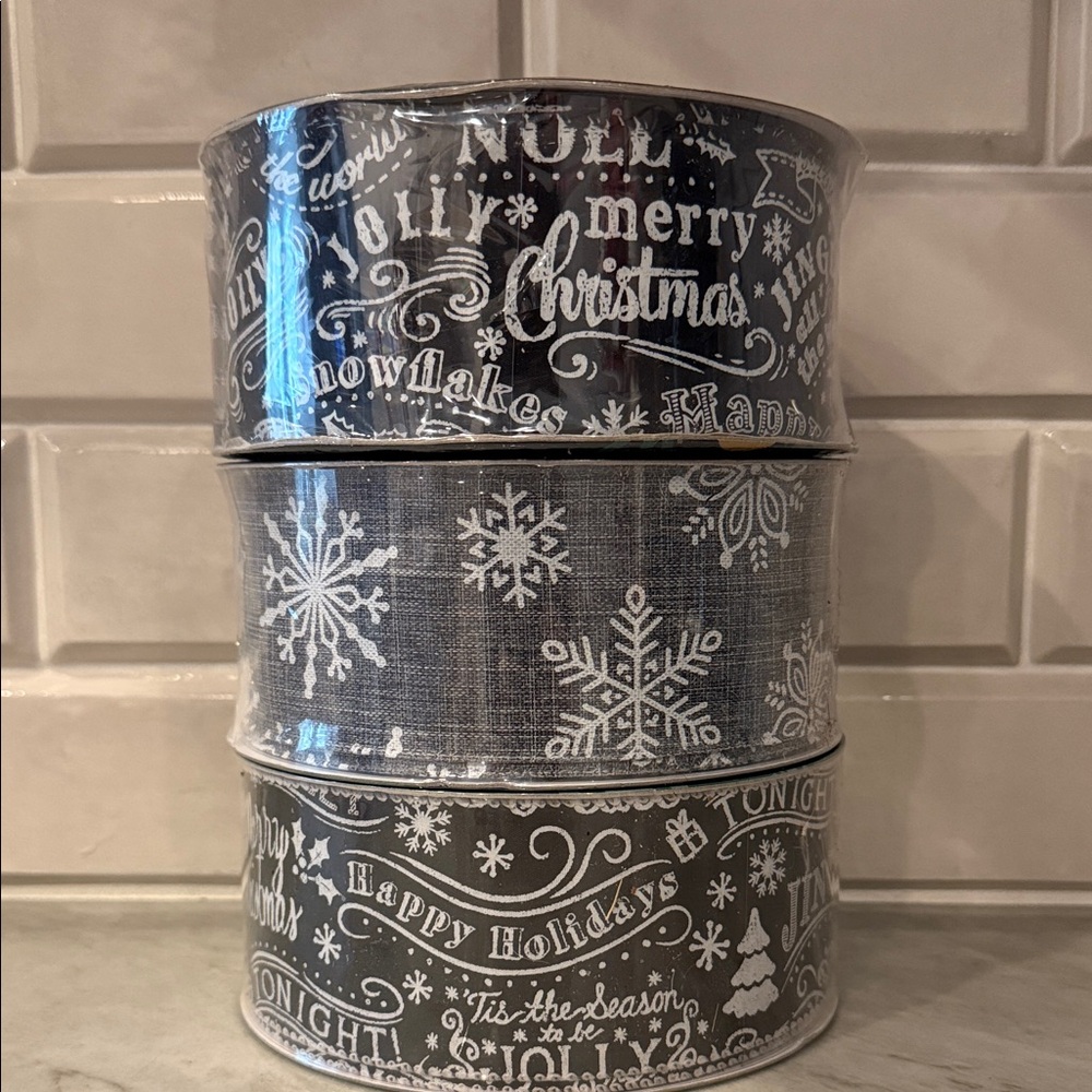 New Holiday Ribbon Set